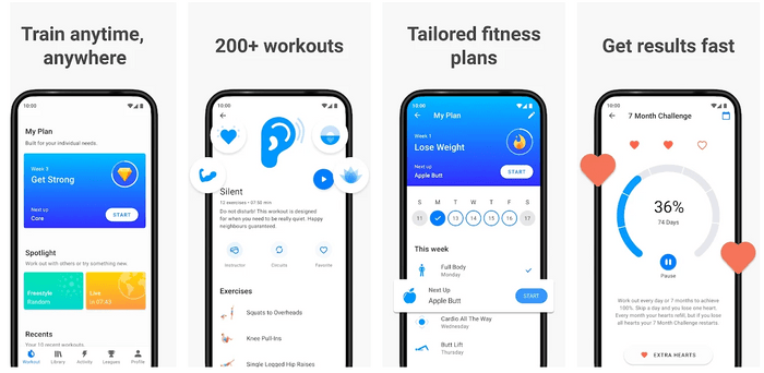 Seven’s layout and features