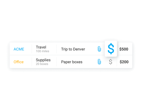 Billable expenses