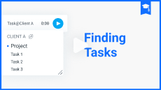 time tracking tutorial tasks